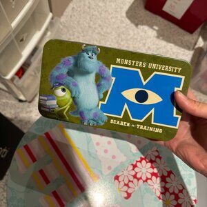 Monsters University Monster's inc Tin box co